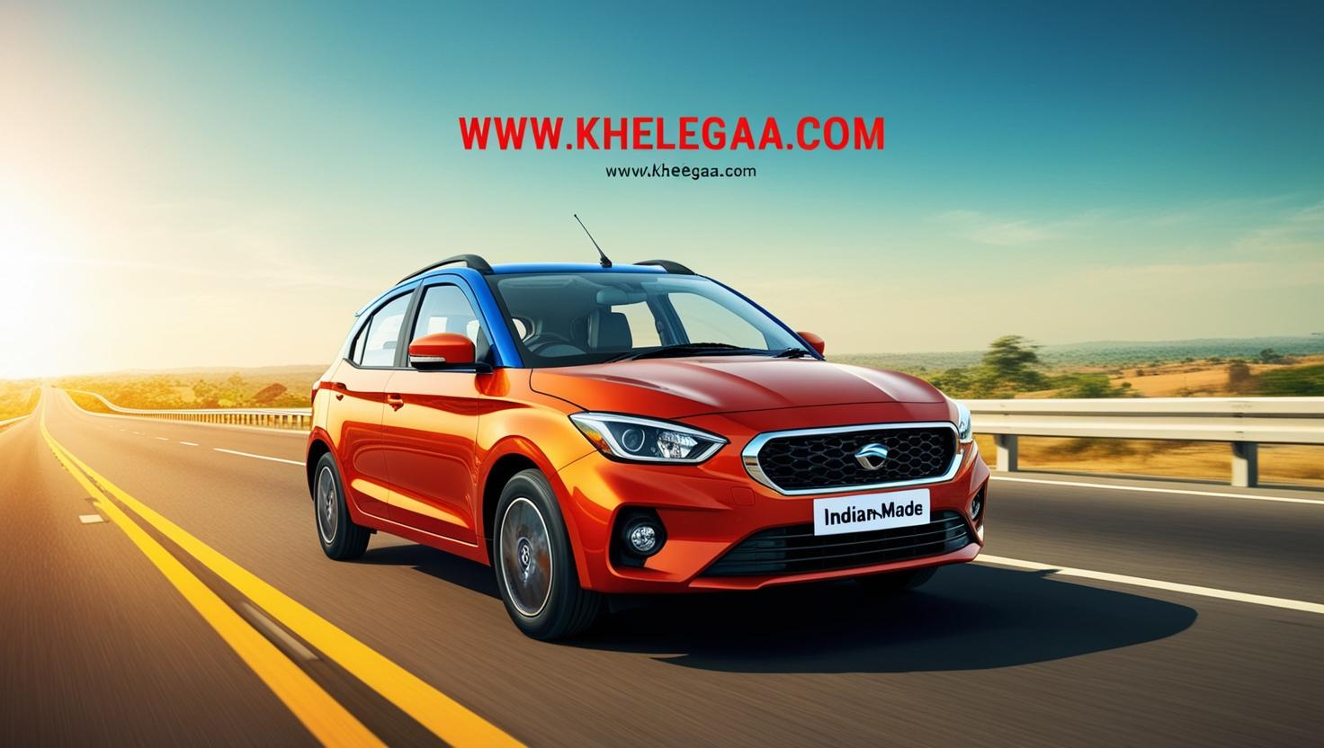 Indian Car_ Highway Driving Adventure! generate image for thumbnail mention www.khelegaa.com