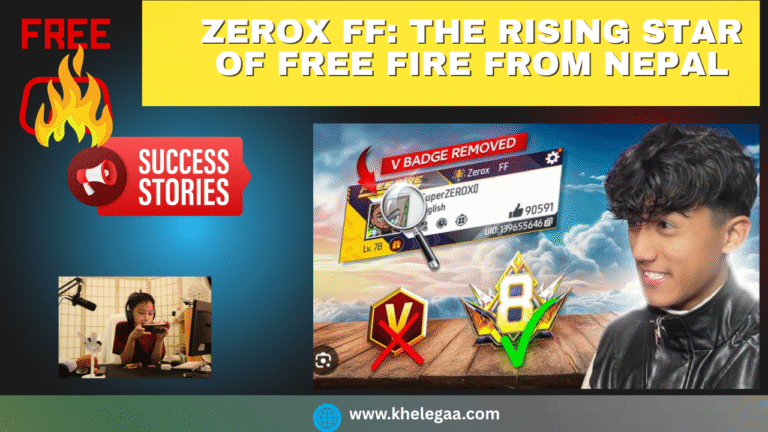 Zerox FF: The Rising Star of Free Fire from Nepal